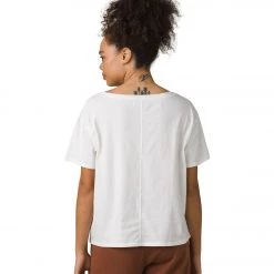 PrAna Organic Graphic Tee White CLOTHING