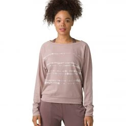 CLOTHING PrAna Organic Graphic Long Sleeve Willow Shibori