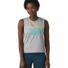 CLOTHING PrAna Organic Graphic Sleeveless Heather Grey