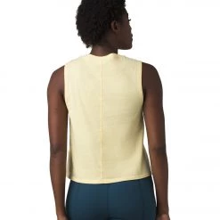 PrAna Organic Graphic Sleeveless Sunlight Linework 8 PrAna Organic Graphic Sleeveless Sunlight Linework