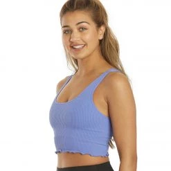 CLOTHING Spiritual Gangster Amor Crop Tank Iris 13 CLOTHING Spiritual Gangster Amor Crop Tank Iris