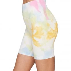 Spiritual Gangster Biker Shorts Sunny Daze Swirl