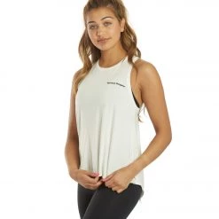 CLOTHING Spiritual Gangster Dream Tie Back Tank Stone