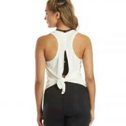 CLOTHING Spiritual Gangster Dream Tie Back Tank Stone