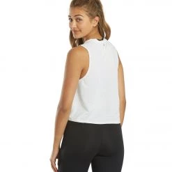 Spiritual Gangster Active Crop Tank White