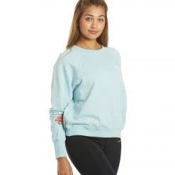 Spiritual Gangster Bridget Raglan Pullover Sky