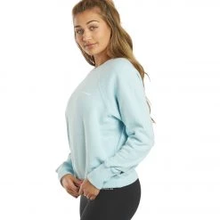 Spiritual Gangster Bridget Raglan Pullover Sky