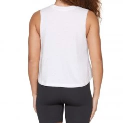 Spiritual Gangster Inhale Crop Tank Stone CLOTHING