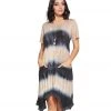 Yak & Yeti Dress Tie Dye With Front Pockets CLOTHING