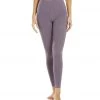 Everyday Yoga Uphold Solid High Waisted Leggings With Pockets 28" Purple Taupe NEW ARRIVALS