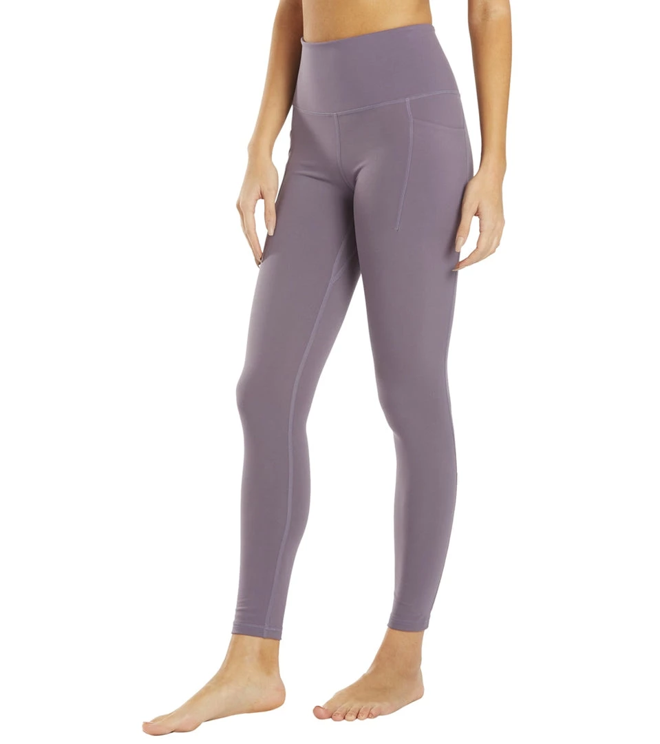 Everyday Yoga Uphold Solid High Waisted Leggings With Pockets 28" Purple Taupe NEW ARRIVALS 7 Everyday Yoga Uphold Solid High Waisted Leggings With Pockets 28" Purple Taupe NEW ARRIVALS