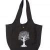 Yak & Yeti Tree Of Life Tote Bag Black ACCESSORIES