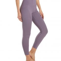 Everyday Yoga Uphold Solid High Waisted 7/8 Leggings With Pockets 25