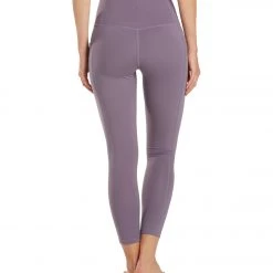 Everyday Yoga Uphold Solid High Waisted 7/8 Leggings With Pockets 25
