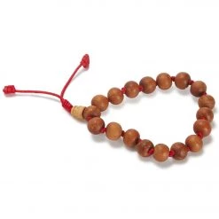 ACCESSORIES Yak & Yeti Wood Bead Knotted Bracelet