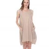 Yak & Yeti Dress Loose Fit Mocha