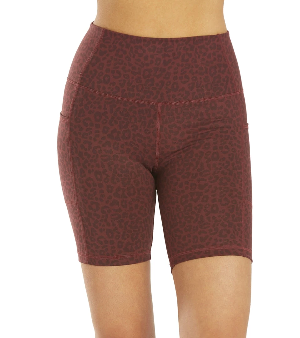 CLOTHING Everyday Yoga Uphold Cheetah High Waisted Biker Shorts With Pockets 7" 3 CLOTHING Everyday Yoga Uphold Cheetah High Waisted Biker Shorts With Pockets 7"