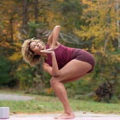 CLOTHING Everyday Yoga Uphold Cheetah High Waisted Hot Yoga Shorts 1" Burgundy Cheetah 15 CLOTHING Everyday Yoga Uphold Cheetah High Waisted Hot Yoga Shorts 1