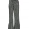 CLOTHING Yak & Yeti Striped Lounging Pants With Pockets Black