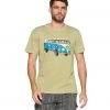 Yak & Yeti Vintage Hippie Van Life Men's T Shirt Beige
