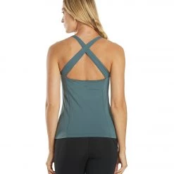 CLOTHING Everyday Yoga Elevated Support Tank Eucalyptus Grey
