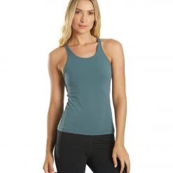CLOTHING Everyday Yoga Elevated Support Tank Eucalyptus Grey