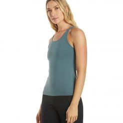 CLOTHING Everyday Yoga Elevated Support Tank Eucalyptus Grey