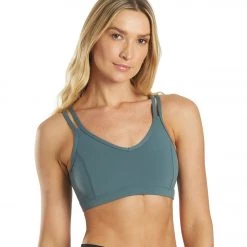 Everyday Yoga Radiant Solid Strappy Back Sports Bra Eucalyptus Grey 11 Everyday Yoga Radiant Solid Strappy Back Sports Bra Eucalyptus Grey