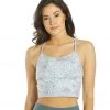 Everyday Yoga Unity Tribe Crop Tank White Tribal