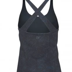 Everyday Yoga Girl Elevated Tribe Support Tank Black Tribal CLOTHING