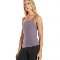 Everyday Yoga Divine Solid Scoop Back Support Tank Purple Taupe CLOTHING 13 Everyday Yoga Divine Solid Scoop Back Support Tank Purple Taupe CLOTHING
