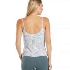 CLOTHING Everyday Yoga Divine Tribe Scoop Back Support Tank White Tribal 11 CLOTHING Everyday Yoga Divine Tribe Scoop Back Support Tank White Tribal