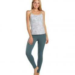 CLOTHING Everyday Yoga Divine Tribe Scoop Back Support Tank White Tribal 12 CLOTHING Everyday Yoga Divine Tribe Scoop Back Support Tank White Tribal