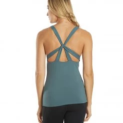 CLOTHING Everyday Yoga Instinct Solid Twisted Back Support Tank