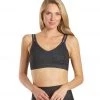 Everyday Yoga Radiant Tribe Strappy Back Sports Bra Black Tribal