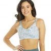Everyday Yoga Radiant Tribe Strappy Back Sports Bra White Tribal 1 Everyday Yoga Radiant Tribe Strappy Back Sports Bra White Tribal