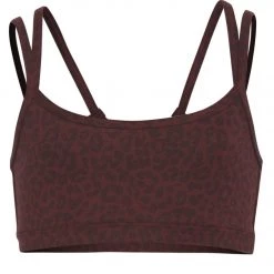 Everyday Yoga Girl Wholesome Cheetah Sports Bra Burgundy Cheetah CLOTHING 9 Everyday Yoga Girl Wholesome Cheetah Sports Bra Burgundy Cheetah CLOTHING