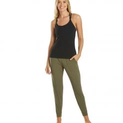 Everyday Yoga Motion Solid Performance Jogger Dark Olive