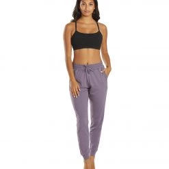 Everyday Yoga Motion Solid Performance Jogger Purple Taupe CLOTHING 12 Everyday Yoga Motion Solid Performance Jogger Purple Taupe CLOTHING