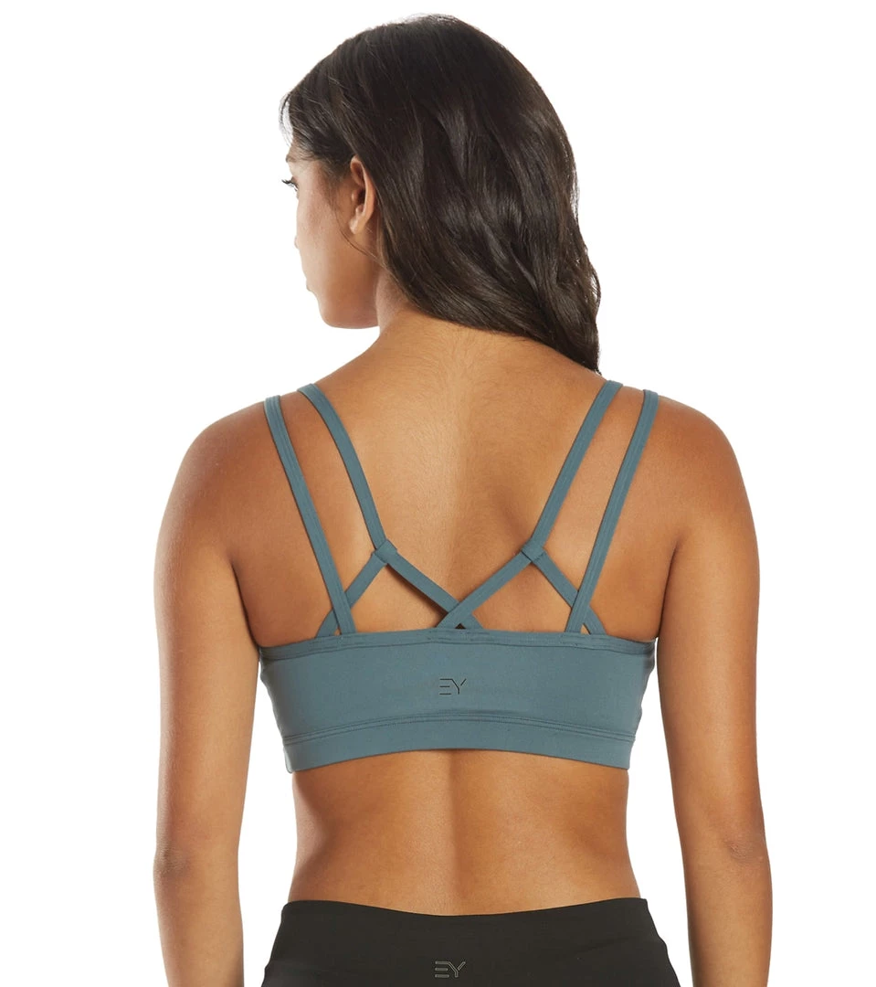 CLOTHING Everyday Yoga Wholesome Solid Sports Bra Eucalyptus Grey 3 CLOTHING Everyday Yoga Wholesome Solid Sports Bra Eucalyptus Grey