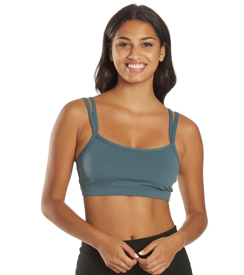 CLOTHING Everyday Yoga Wholesome Solid Sports Bra Eucalyptus Grey 4 CLOTHING Everyday Yoga Wholesome Solid Sports Bra Eucalyptus Grey