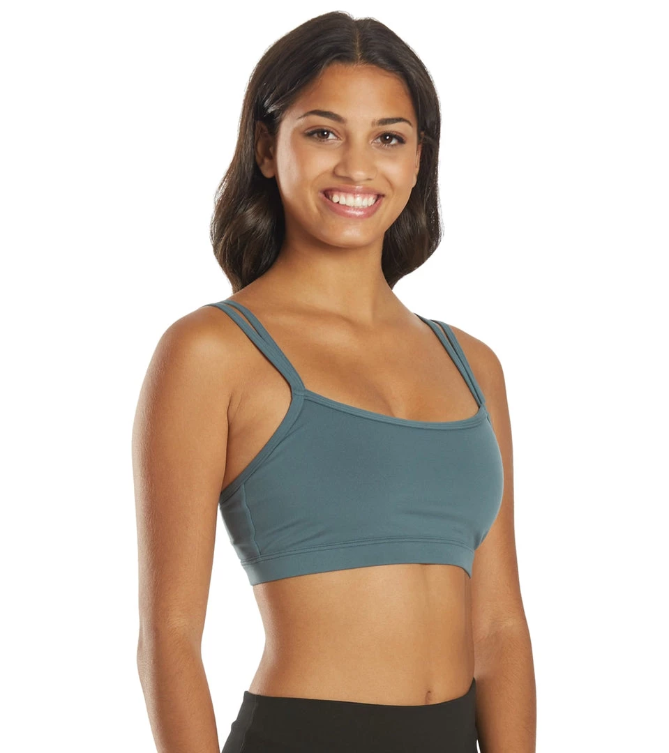 CLOTHING Everyday Yoga Wholesome Solid Sports Bra Eucalyptus Grey 5 CLOTHING Everyday Yoga Wholesome Solid Sports Bra Eucalyptus Grey