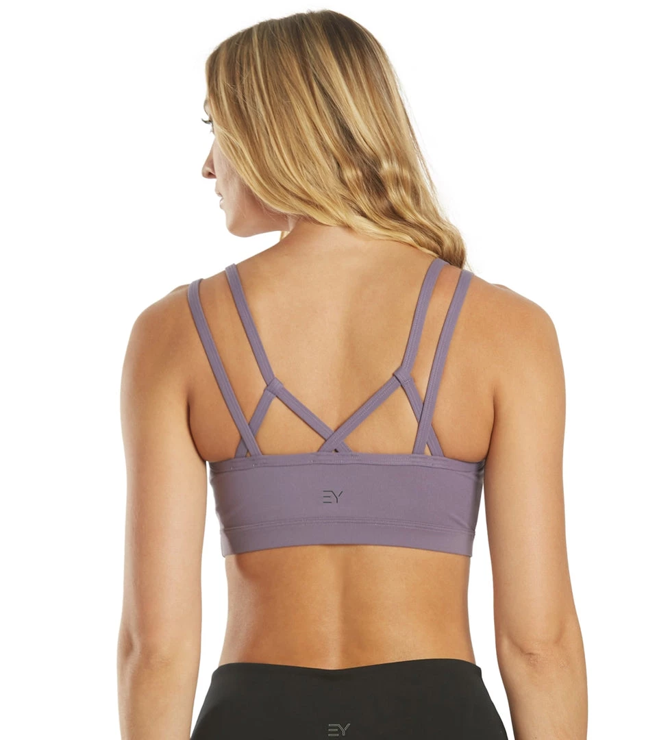 Everyday Yoga Wholesome Solid Sports Bra Purple Taupe CLOTHING 9 Everyday Yoga Wholesome Solid Sports Bra Purple Taupe CLOTHING