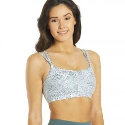 CLOTHING Everyday Yoga Wholesome Tribe Sports Bra White Tribal