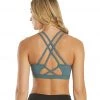 CLOTHING Everyday Yoga Rejoice Solid Sports Bra Eucalyptus Grey