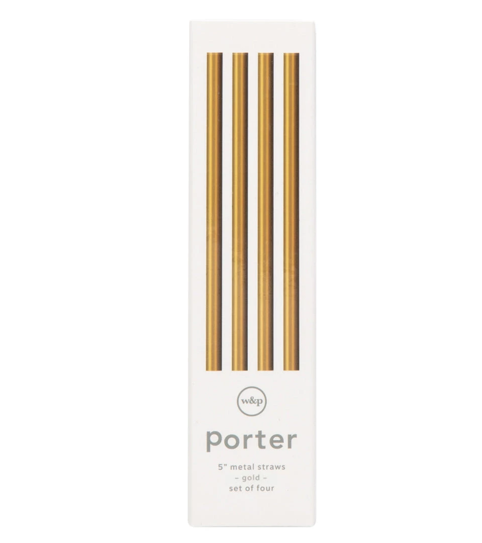 ACCESSORIES W&p Porter Straw Gold 5 ACCESSORIES W&p Porter Straw Gold