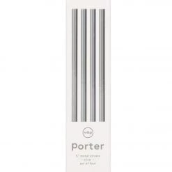 W&p Porter Straw Silver