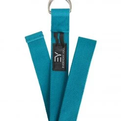 Everyday Yoga 10 Foot Yoga Strap D-Ring Peacock YOGA MATS & PROPS