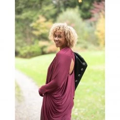 CLOTHING Everyday Yoga Bodhi Solid 2 In 1 Cardigan Zinfandel