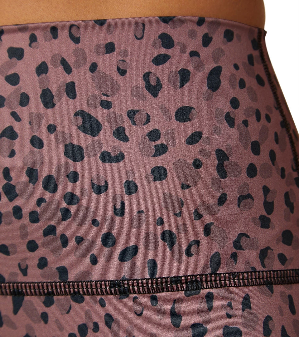 CLOTHING Beyond Yoga Lux High Waisted 7/8 Yoga Leggings Rosewood Brown Dappled Dots 7 CLOTHING Beyond Yoga Lux High Waisted 7/8 Yoga Leggings Rosewood Brown Dappled Dots